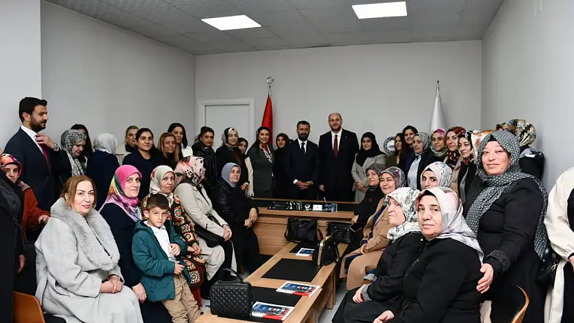 Büyükgümüş, Ağrı teşkilatında birlik mesajı verdi
