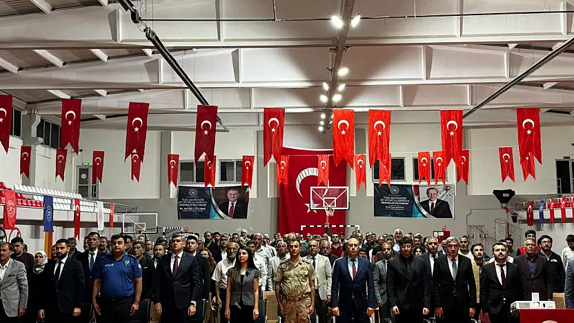Diyadin'de 15 Temmuz Demokrasi ve Millî Birlik Günü birlik ve beraberlik içinde anıldı