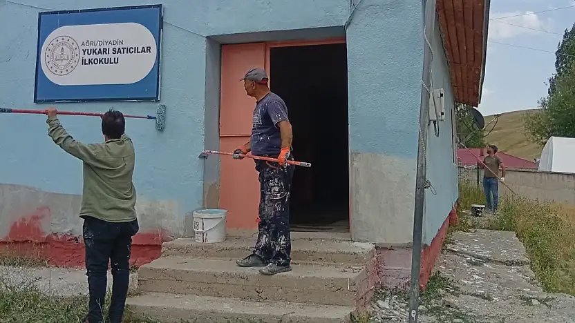 Diyadin'de 33 köy okulu baştan aşağı yenilendi
