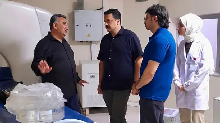 Diyadin Devlet Hastanesi'ne tomografi cihazı kazandırıldı