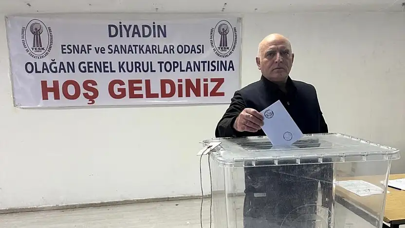 Diyadin esnafı sandıkta kararını verdi