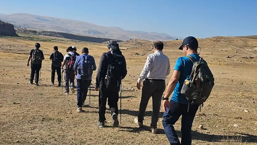 Diyadin kanyonundaki yürüyüş doğaseverlerden tam not aldı