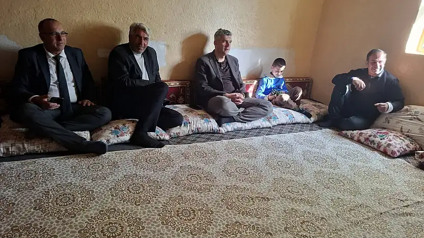 Diyadin Kaymakamı Korkusuz, Polatlı ailesinin kapısını çaldı