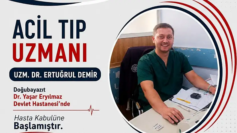 Doğubayazıt Dr. Yaşar Eryılmaz Devlet Hastanesi kadrosu güçleniyor