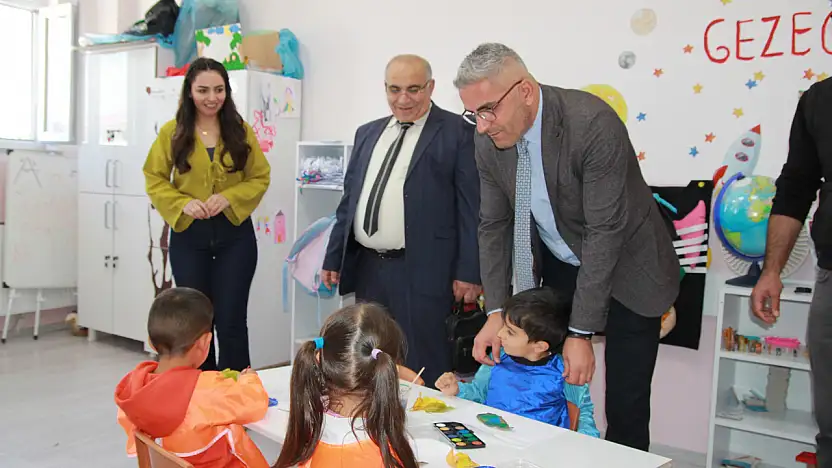Doğubayazıt İlçe Millî Eğitim Yetkilileri Öğrencilerle Buluştu