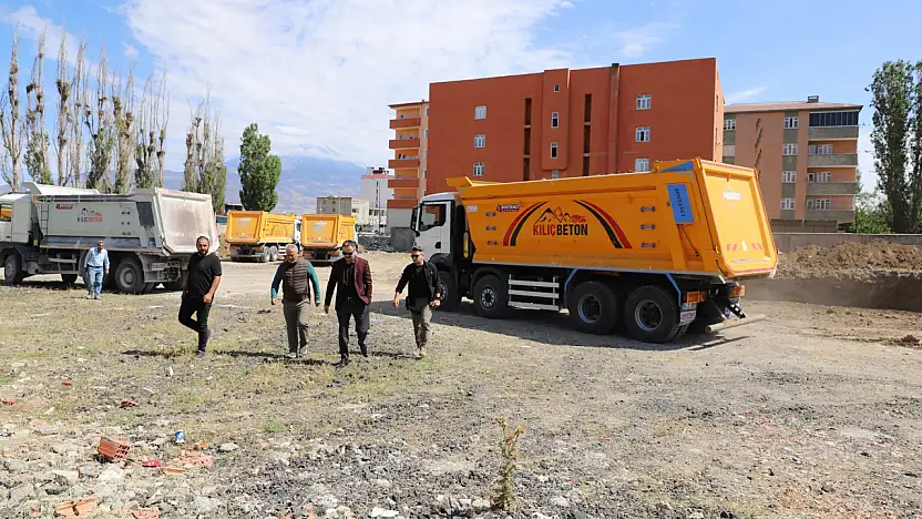 Doğubayazıt'ın yeni Hükümet Konağı için çalışmalar sahada başladı