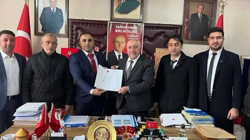 Doğubayazıt MHP teşkilatında görev değişimi