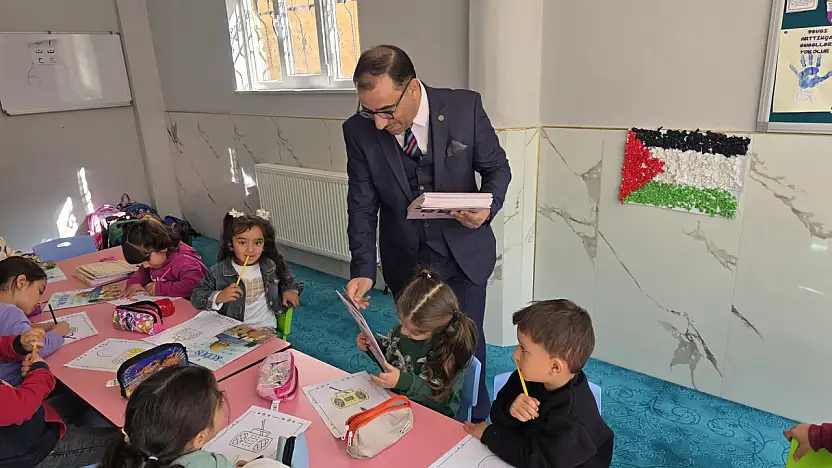 Doğubayazıt Müftülüğü'nden miniklere Kudüs farkındalığı