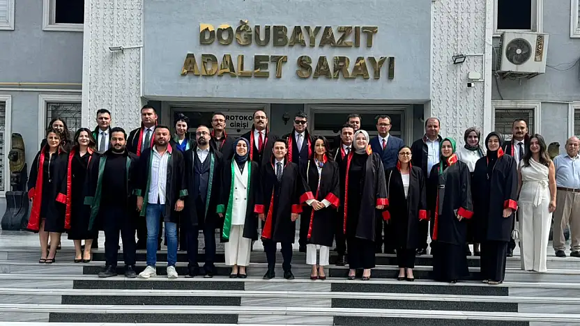 Doğubayazıt'ta adli tatil sona erdi, yeni adli yıl törenle başladı
