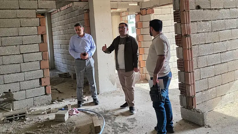 Doğubayazıt'ta cami ve hafızlık kursu inşaatı yükseliyor