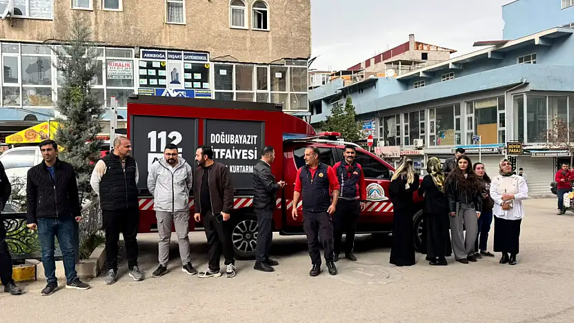 Doğubayazıt'ta deprem tatbikatı