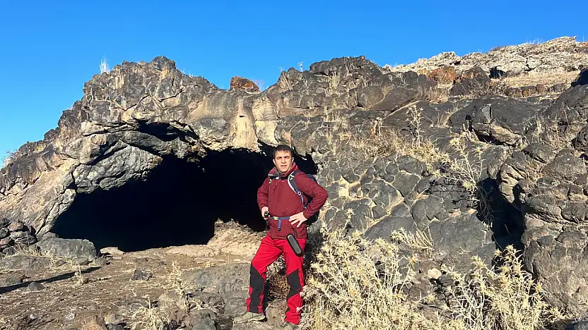 Doğubayazıt'ta doğa yürüyüşü: Mişir mağarası keşfedildi