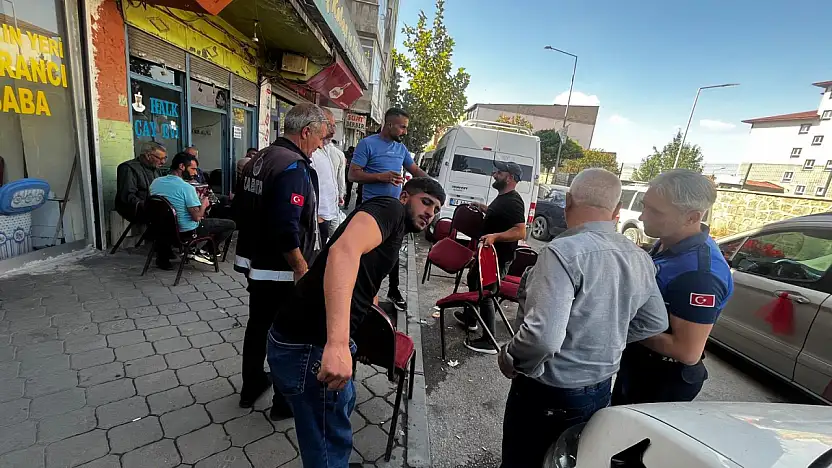 Doğubayazıt'ta kaldırım işgallerine denetimler arttırıldı