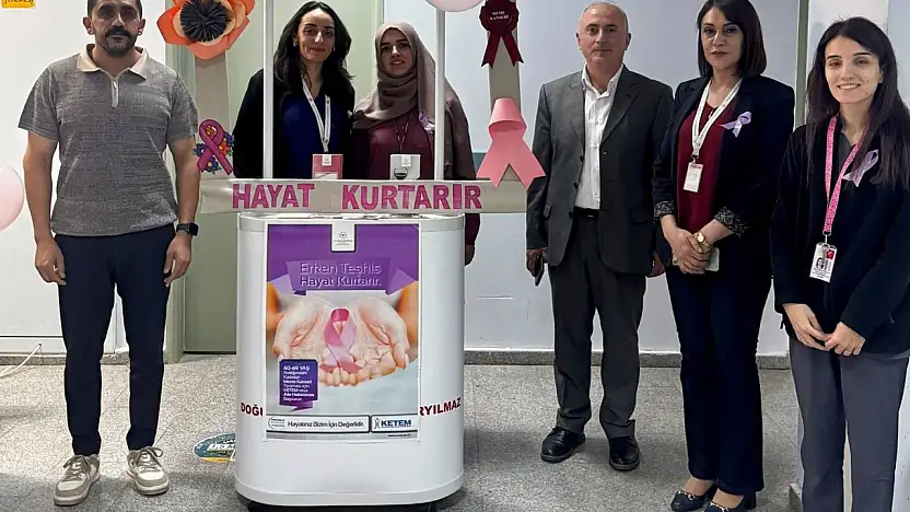 Doğubayazıt'ta meme kanserine karşı farkındalık oluşturuldu