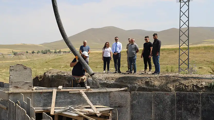 Doğubayazıt'ta ulaşımı rahatlatacak proje hızla yükseliyor