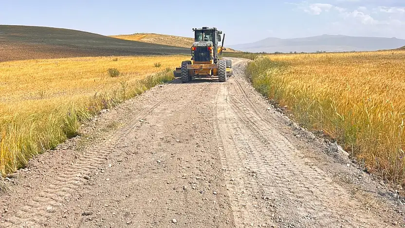 Doğubayazıt Tepeli Mezrası yolunda ulaşım rahatladı