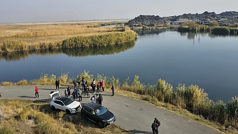 Doğubayazıtlı dağcılar bu kez Bulakbaşı'nın doğasında buluştu