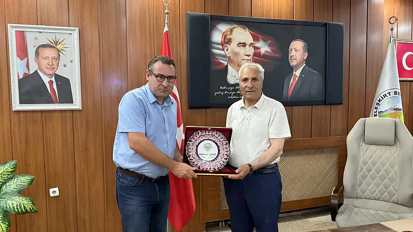 Eleşkirt Belediyesi Hollanda heyetini ağırladı!