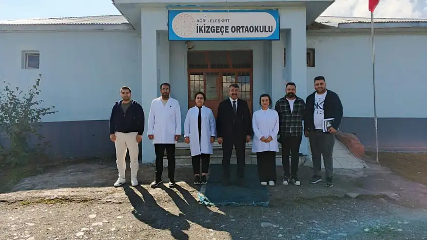 Eleşkirt'in köy okullarında 'Haberimiz Olsun' buluşması gerçekleştirildi