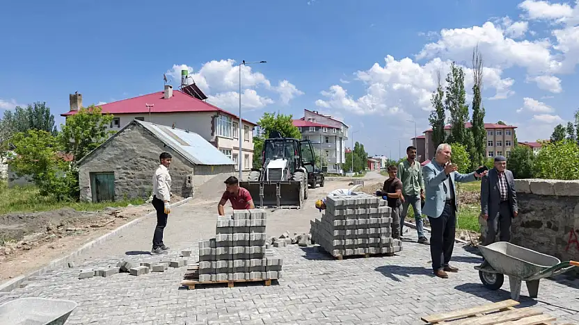 Eleşkirt'te altyapı ve ulaşım yatırımları aralıksız sürüyor