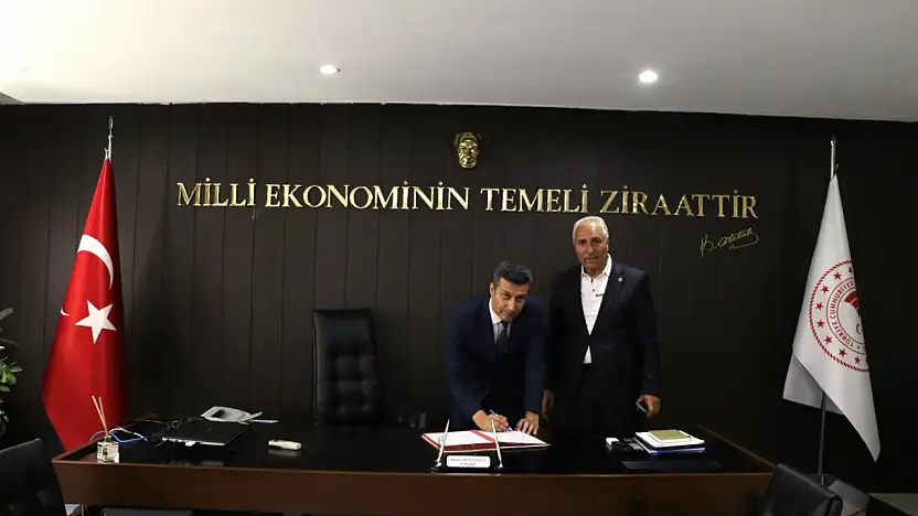 Eleşkirt'te çiftçilerin işini kolaylaştıracak protokol imzalandı