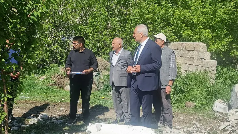 Eleşkirt'te kadın taziye evi için çalışmalar başladı