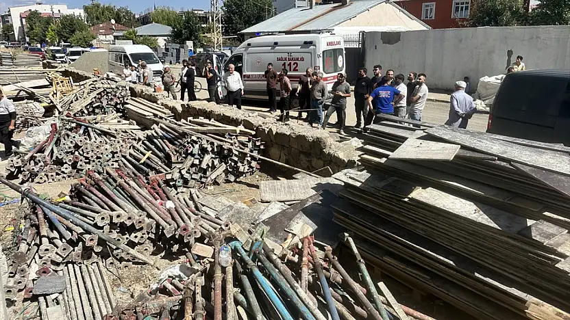 Erzurum'da inşaatta acı olay: 31 yaşındaki işçi yaşamını yitirdi