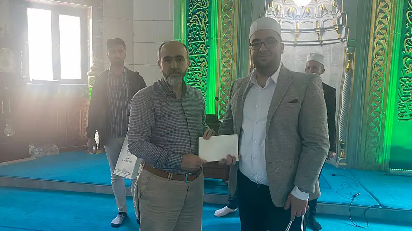 Ezanı en güzel okuyan isim Tutak'tan çıktı