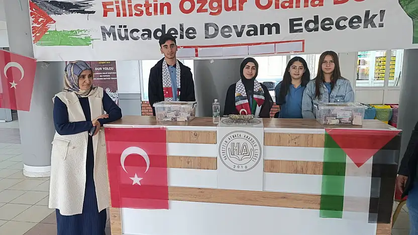 Gazze'ye yardımlar, Ağrılı öğrencilerin kumbaralarında toplandı