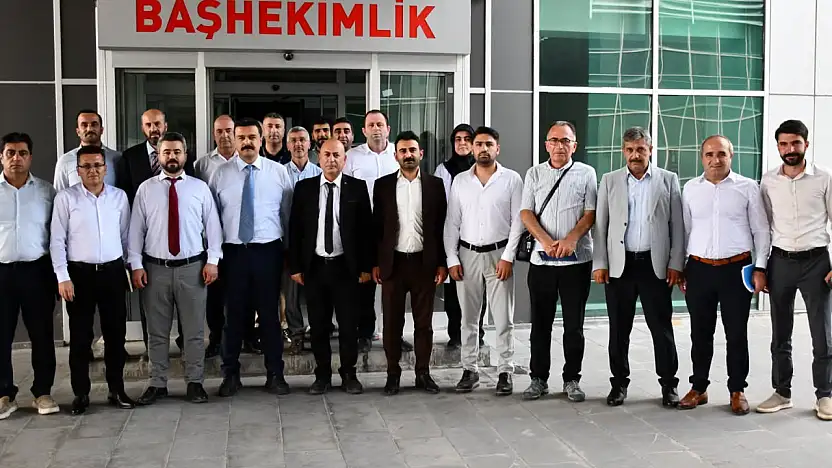 İl Sağlık Müdürü Dr. Mehmet Acu Ağrı Eğitim ve Araştırma Hastanesi'ni ziyaret etti