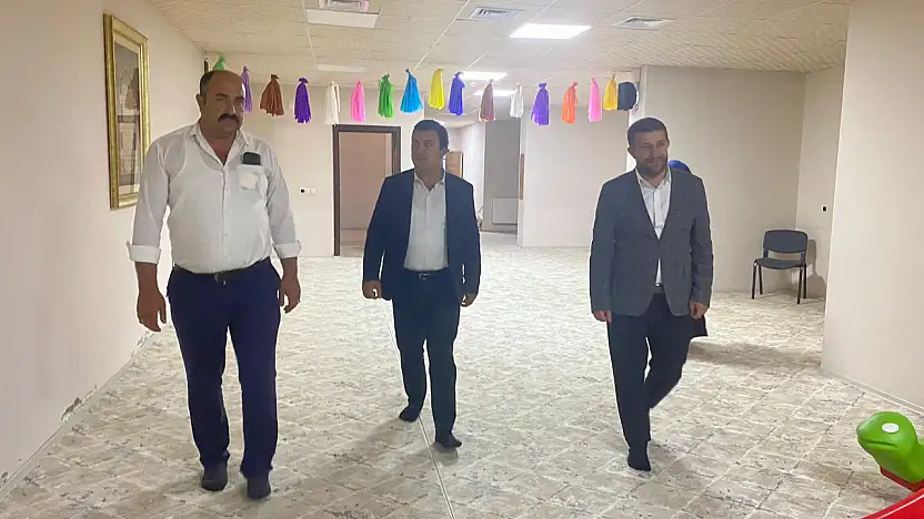 Kaymakam Dertlioğlu'ndan yaz kuran kursuna inceleme ziyareti