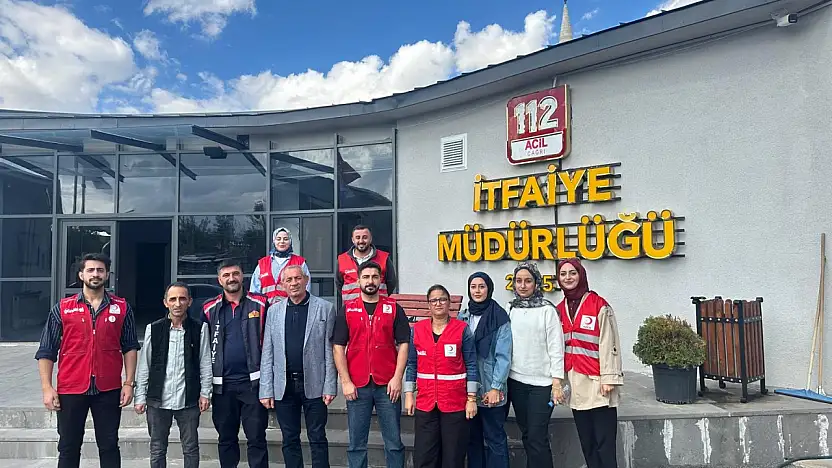 Kızılay, Ağrı'nın ateş savaşçılarını unutmadı