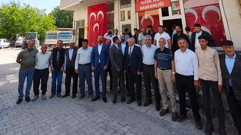 MHP Tutak İlçe Kongresinde güven tazeledi: Coşkun Aytekin yeniden başkan seçildi