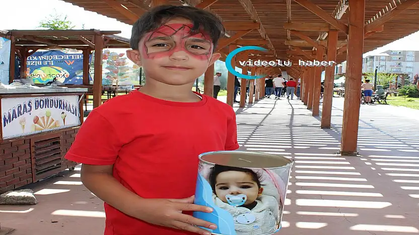 Minik Kerem için tek yürek: Ağrı'da umut kermesi düzenlendi