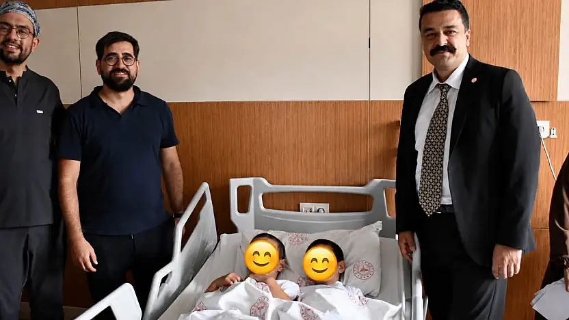 Müdür Acu çocukların toplu sünnet heyecanına ortak oldu
