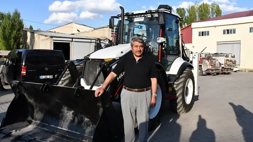 Patnos Belediyesi makine parkını güçlendirdi