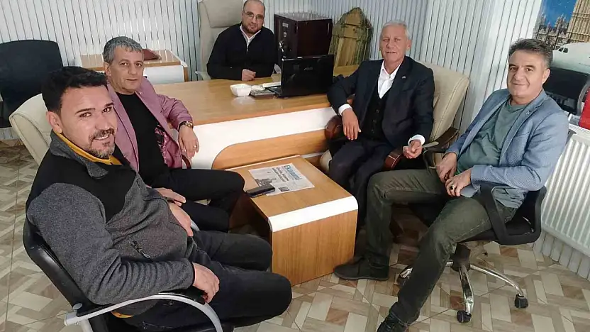 Patnos esnafı MHP heyetini ağırladı