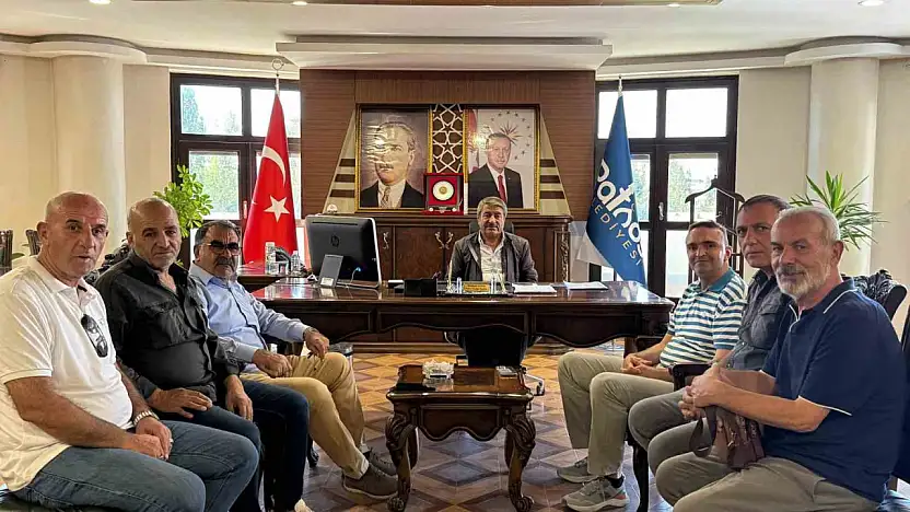 Patnos'ta birlik mesajı: İzmir'den gelen hemşehriler destek sözü verdi