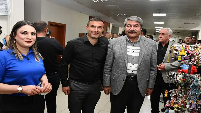 Patnos'ta el emeği sergisiyle hükümlüler topluma seslendi