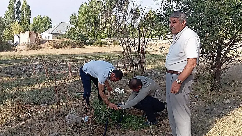 Patnos'ta içme suyuna sıkı denetim: Kaçak sulamaya ceza geliyor