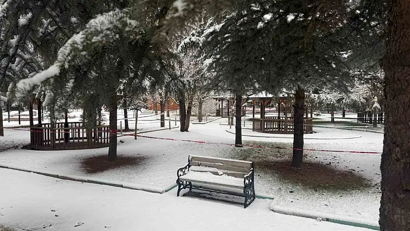 Patnos'ta kar yağışı kırsalda etkisini artırdı