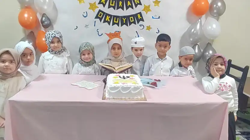 Patnos'ta minik kalpler Kur'an'la buluştu