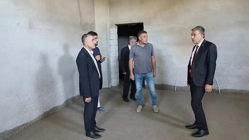 Patnos'ta okuldan pansiyona kapsamlı denetim yapıldı