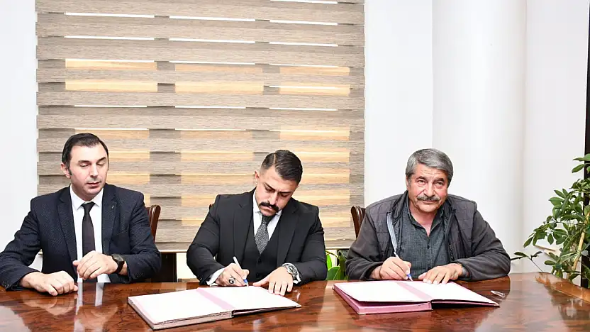 Patnos'ta yükümlüler topluma kazandırılıyor: İş birliği protokolü imzalandı