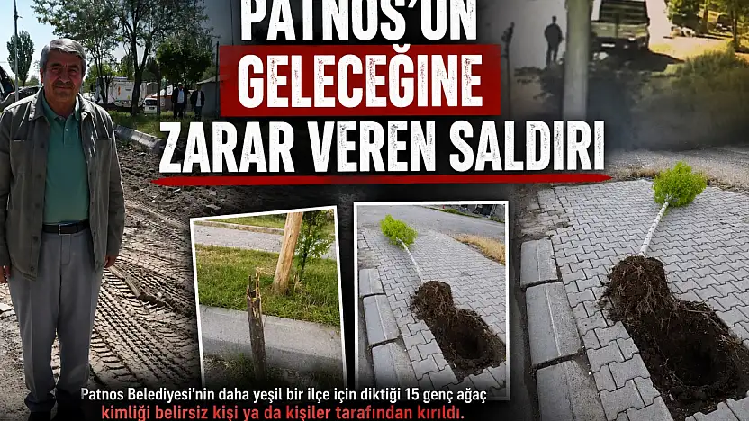 Patnos'un geleceğine zarar veren saldırı