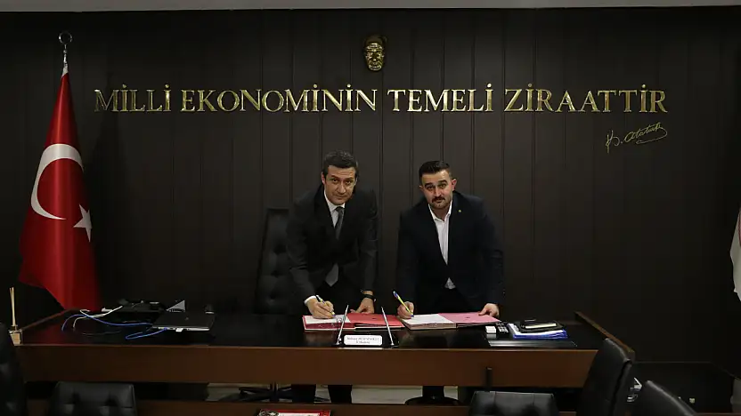 Tarım Park Projesi kapsamında alınan makineler Ağrı Ticaret Borsası'na tahsis edildi