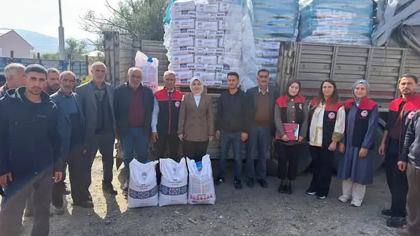 Taşlıçay'da çiftçilere yüzde 70 hibeli 30 ton buğday tohumu dağıtıldı