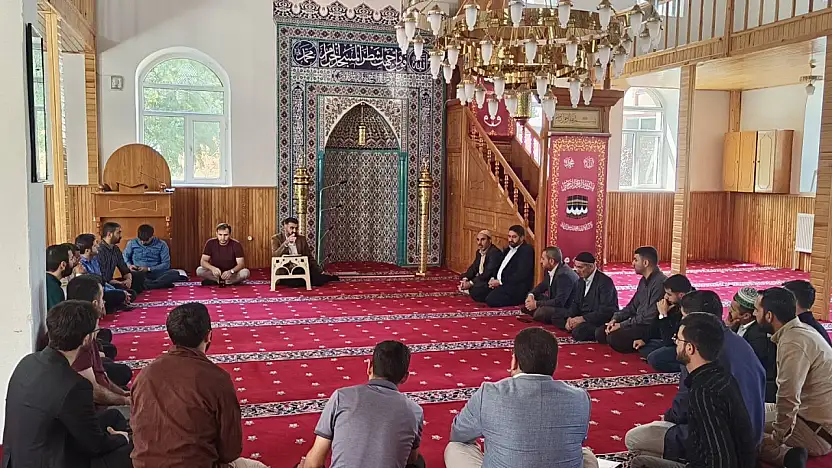 Taşlıçay'da din hizmetlerin yeni dönem çalışmaları değerlendirildi