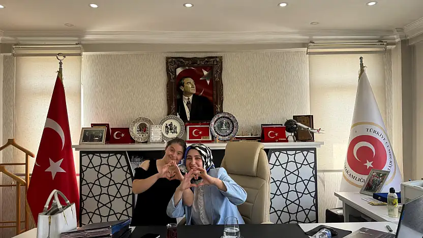 Taşlıçay Kaymakamı Kılıç özel eğitim öğrencilerini ağırladı