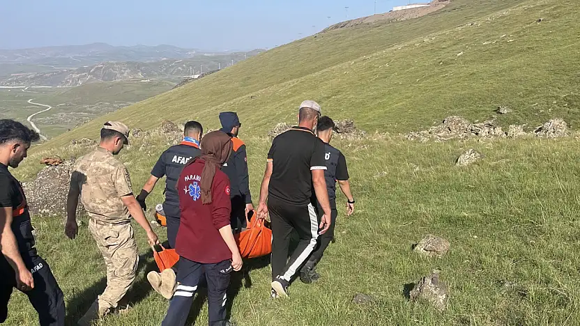 Tendürek Dağı'nda rahatsızlanan vatandaş ekiplerin zamanında müdahalesiyle kurtarıldı